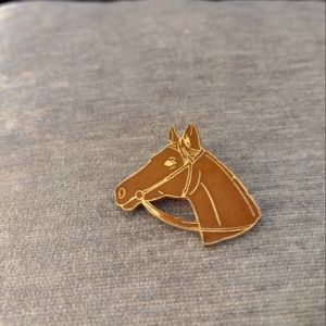 Enameled Brooch, Equine
